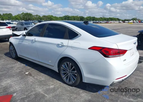 2017 Genesis G80 Base из США, поврежденный, VIN KMHGN4JE5HU182487